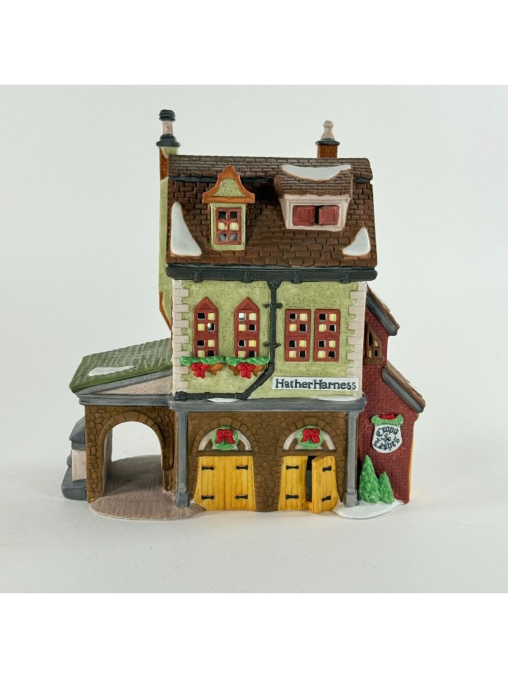 Dept 56 Hather Harness 5823-8 Dickens Village Retired Christmas House No Cord